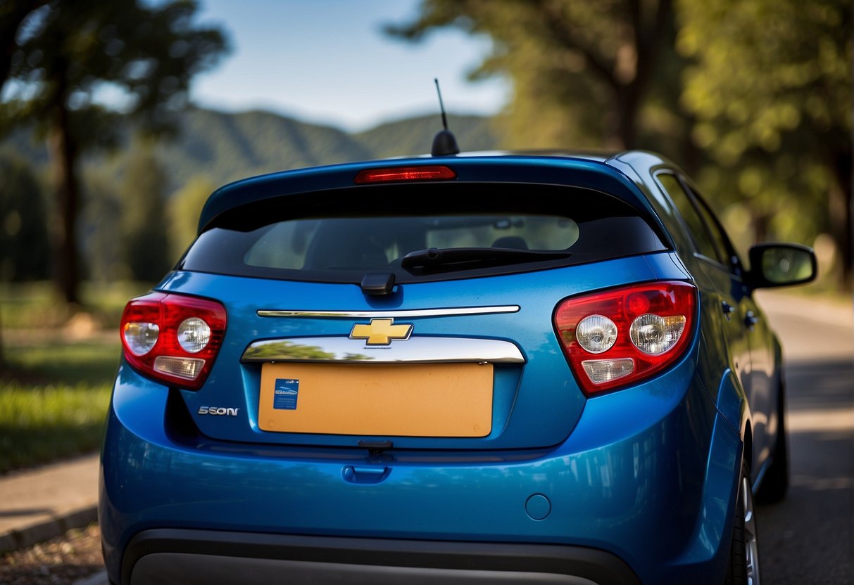 2013 Chevy Sonic Paint Code Location: Find It Fast and Easy