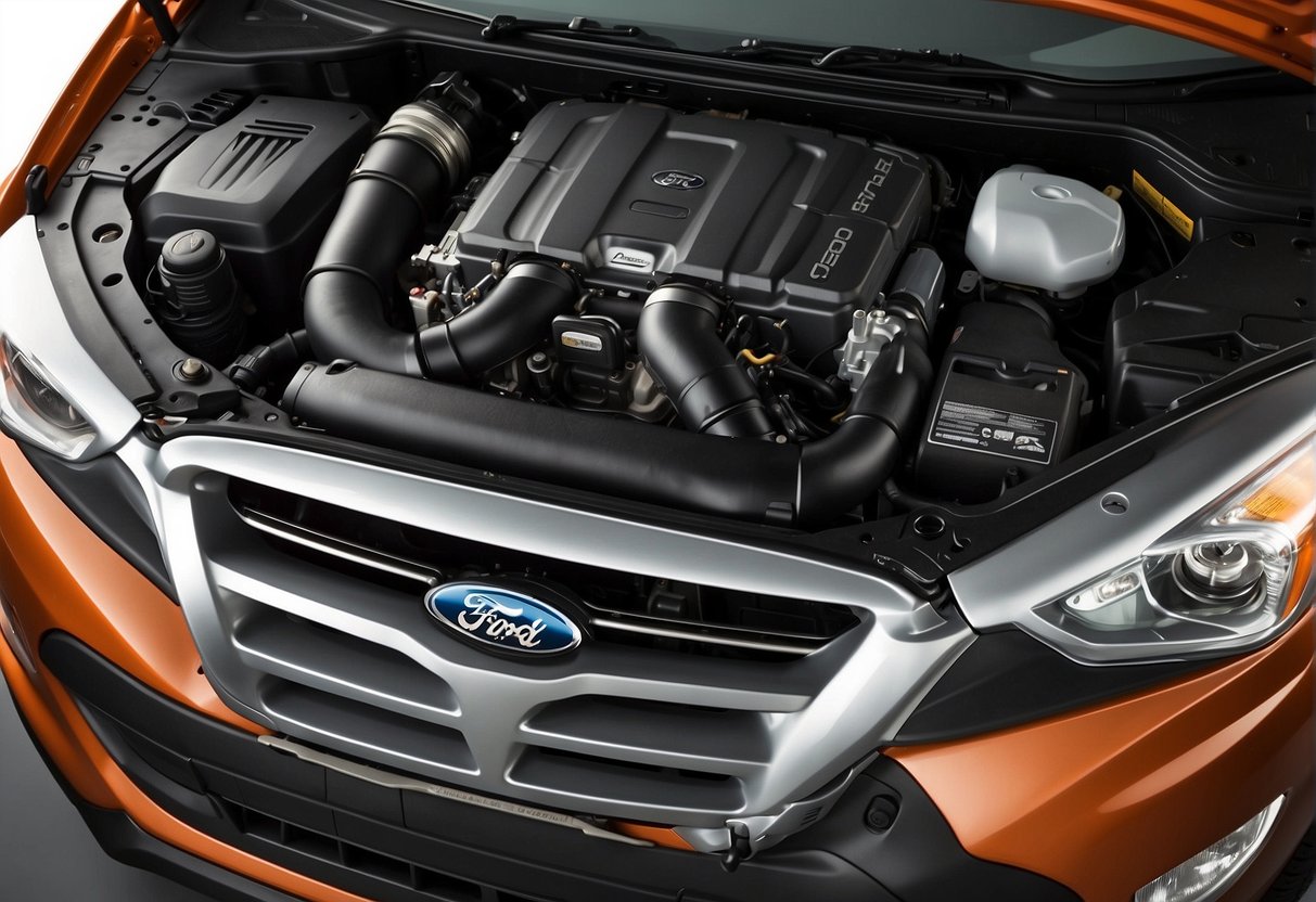 2013 Ford Escape Engine Bay Overview: Maintenance and Components