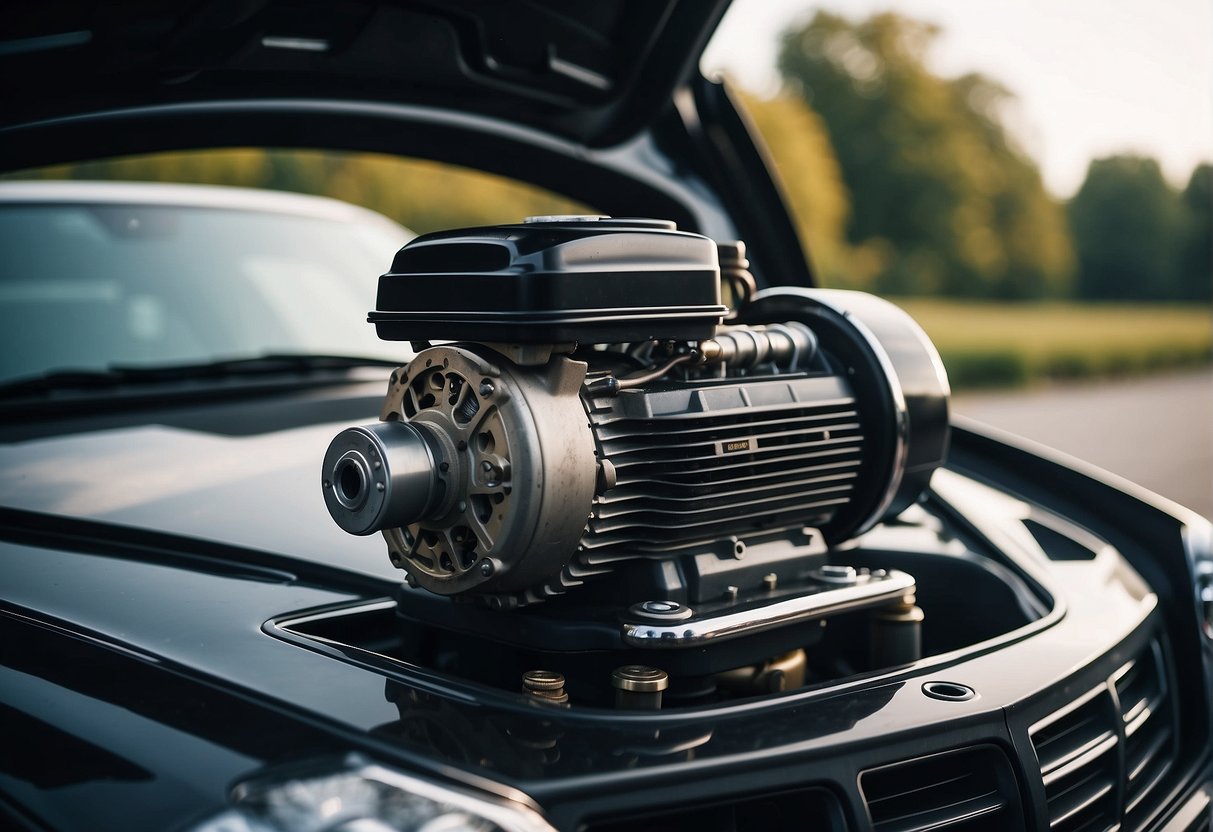 Boat Motor in a Car: Ingenious Conversion or a Tinkering Too Far?