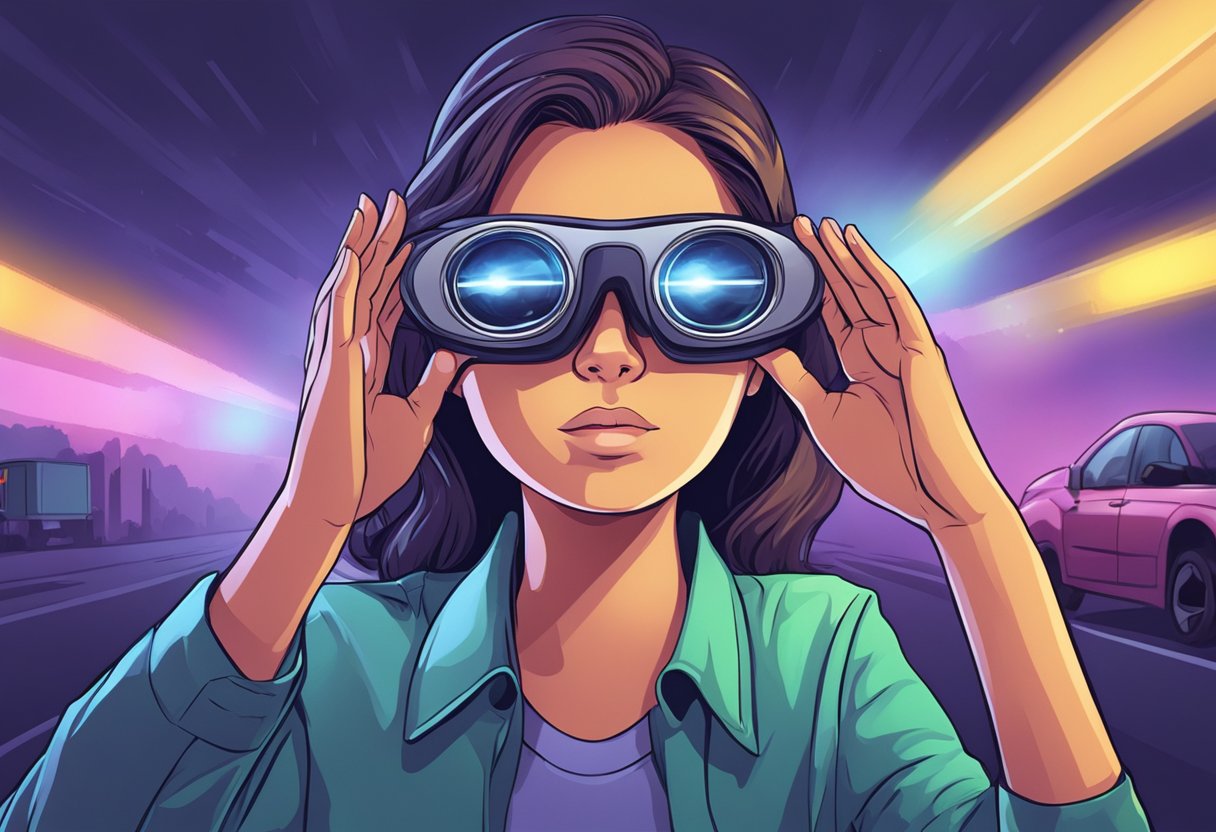 When Meeting a Car with Blinding Headlights, You Should Take These Essential Steps