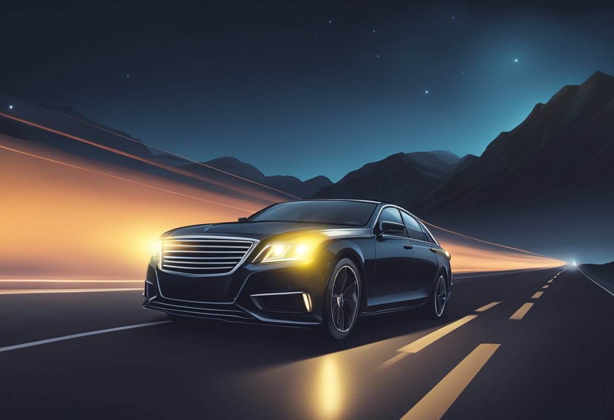 If a Vehicle Using High Beams Comes Toward You: Safe Driving Responses