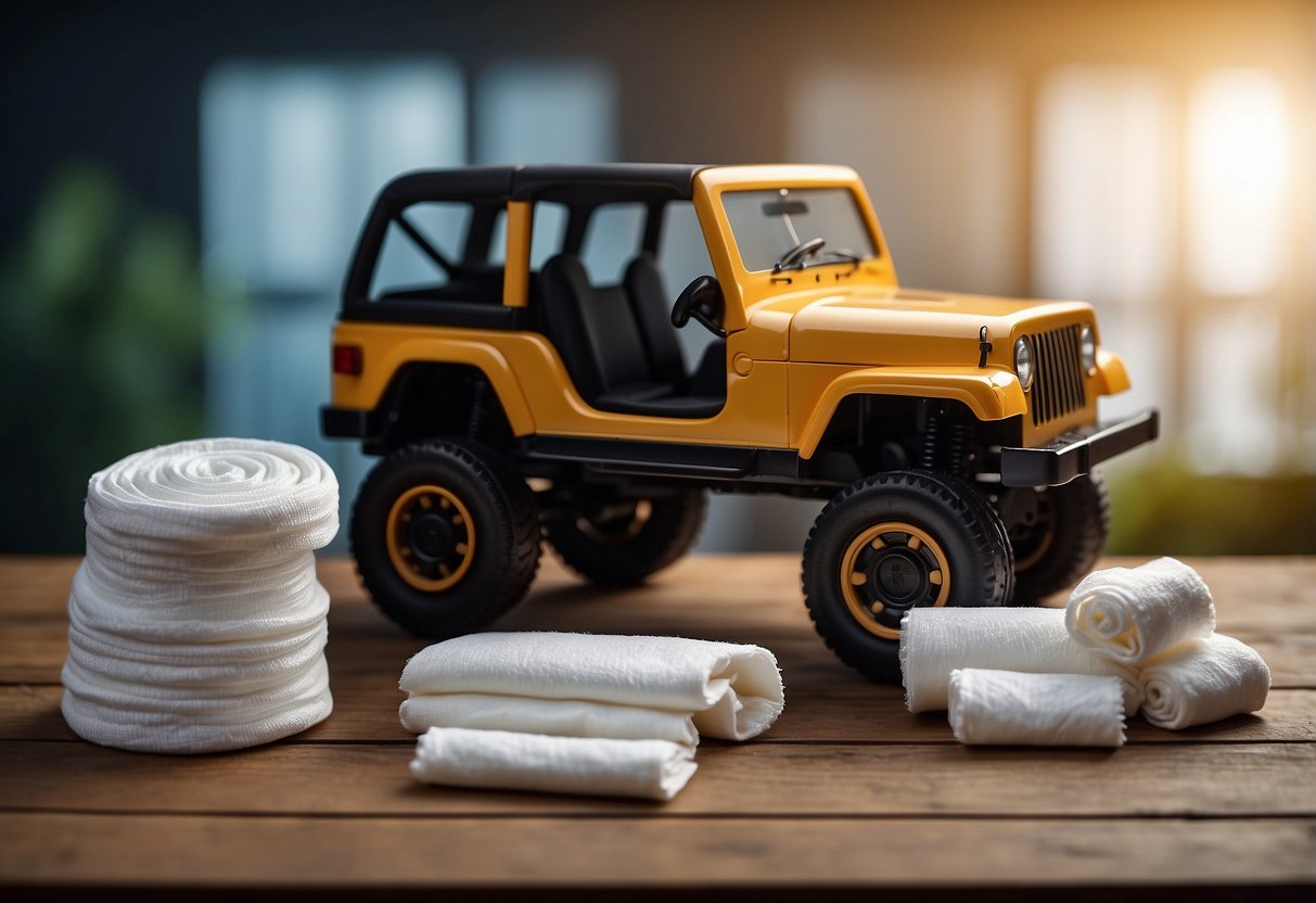 How to Make a Jeep Diaper Cake: Step-by-Step Guide for Creative Baby Showers