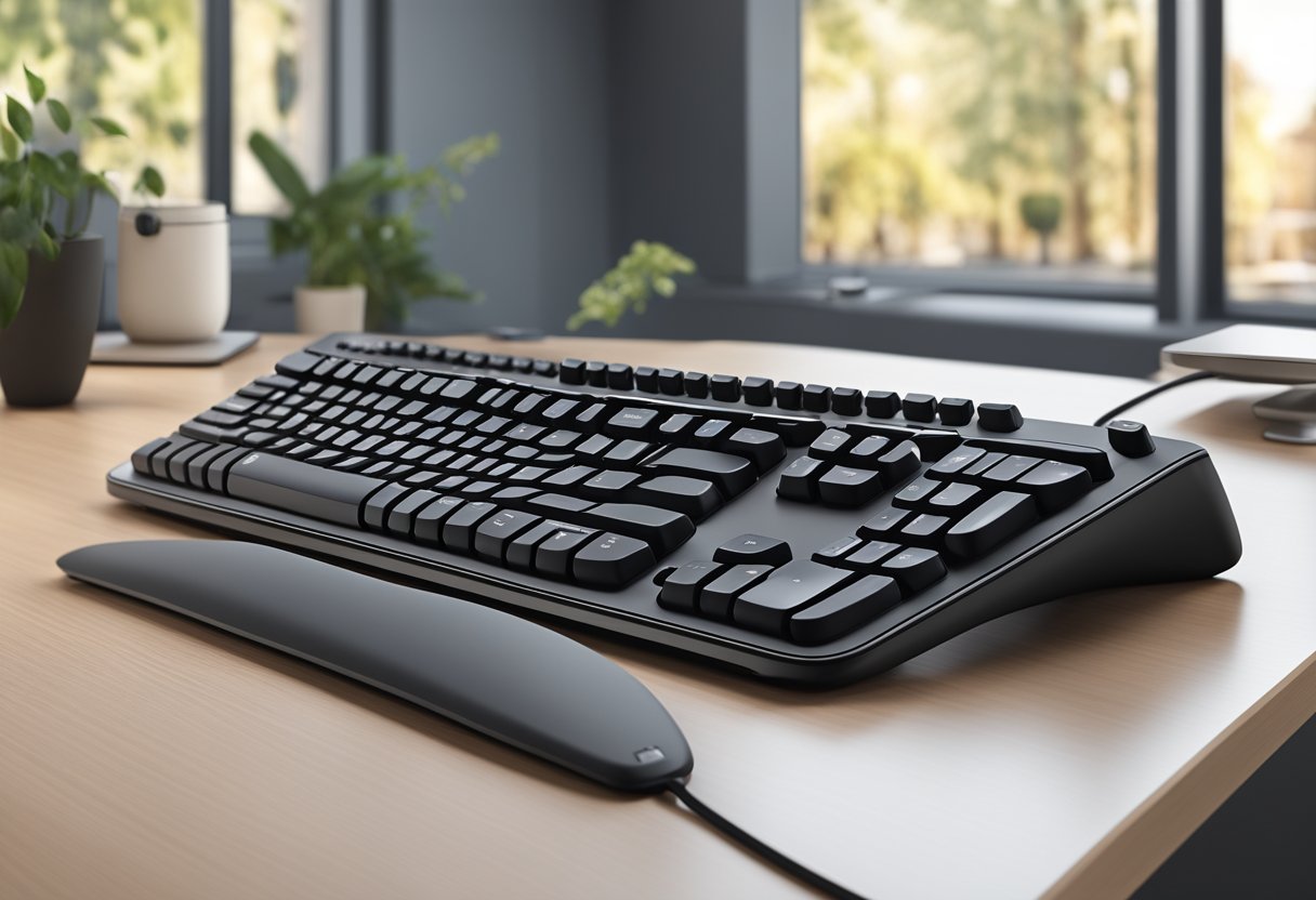 Microsoft Ergonomic Keyboard LXM-00001: Enhancing Comfort for Extended Typing Sessions
