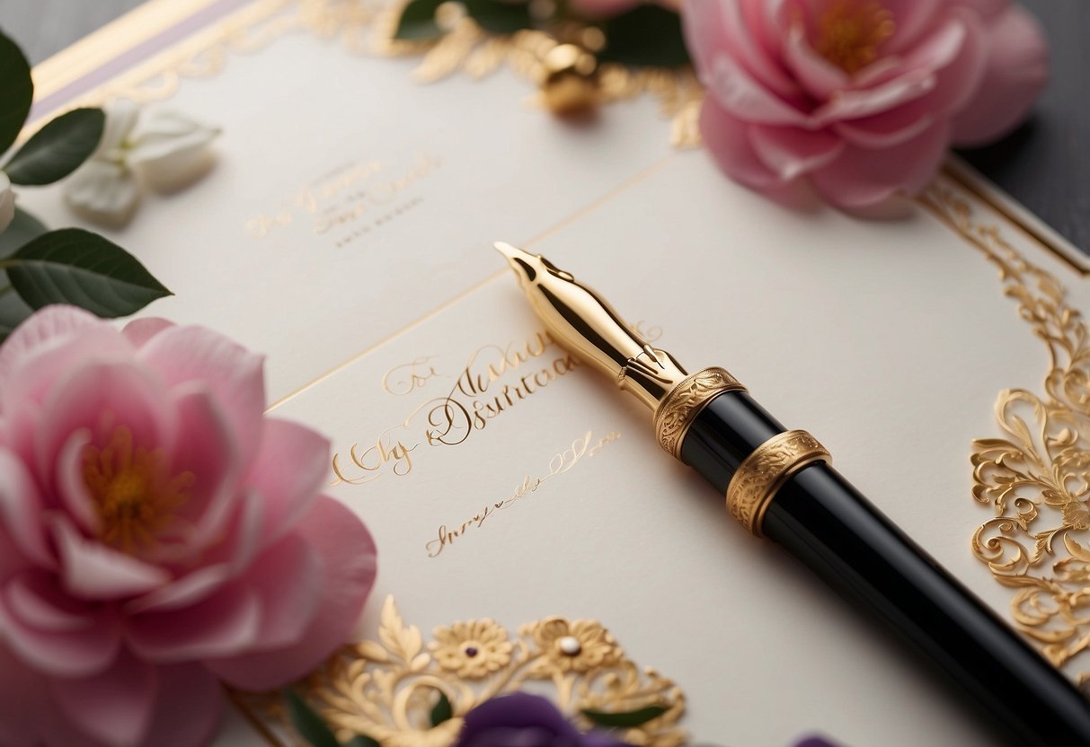 Wedding Invitation Wording Ideas: Creative and Heartfelt Examples