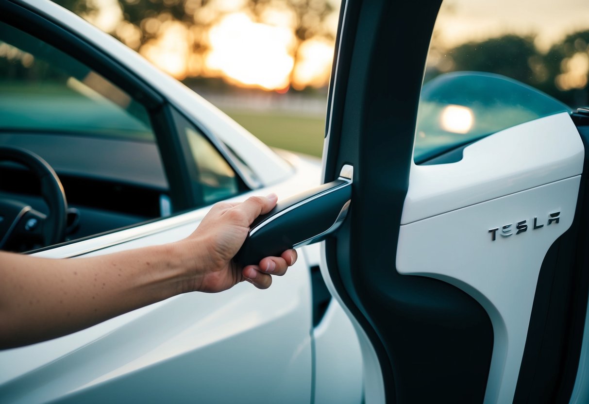 How to Open Tesla Door: A Step-by-Step Guide