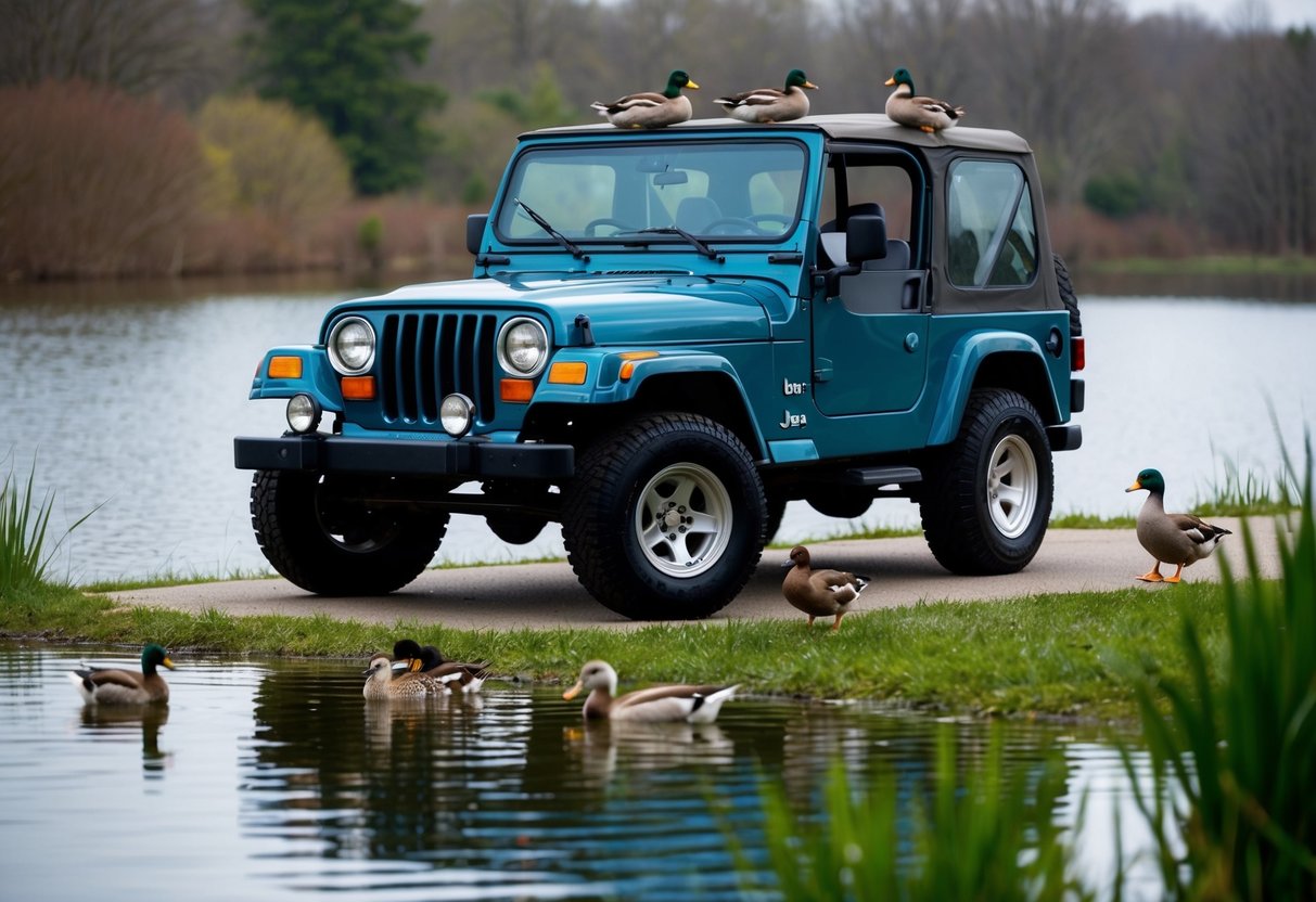 How to Display Ducks in Jeep: A Creative Guide for Enthusiasts
