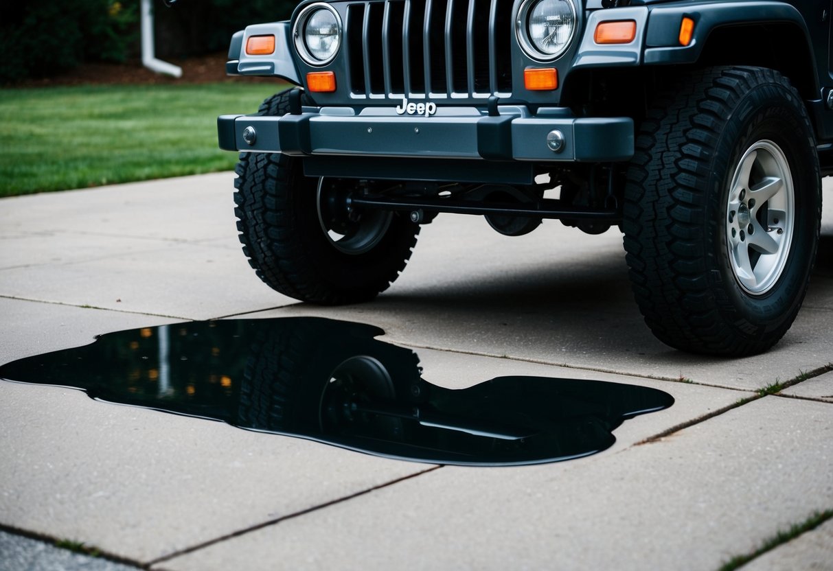 Why Is My Jeep Leaking Oil: Common Causes Explained