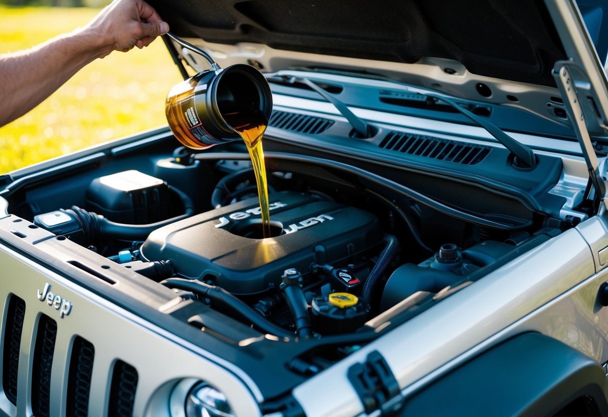 How Many Quarts of Oil Does a 2015 Jeep Wrangler Take: Essential Guide