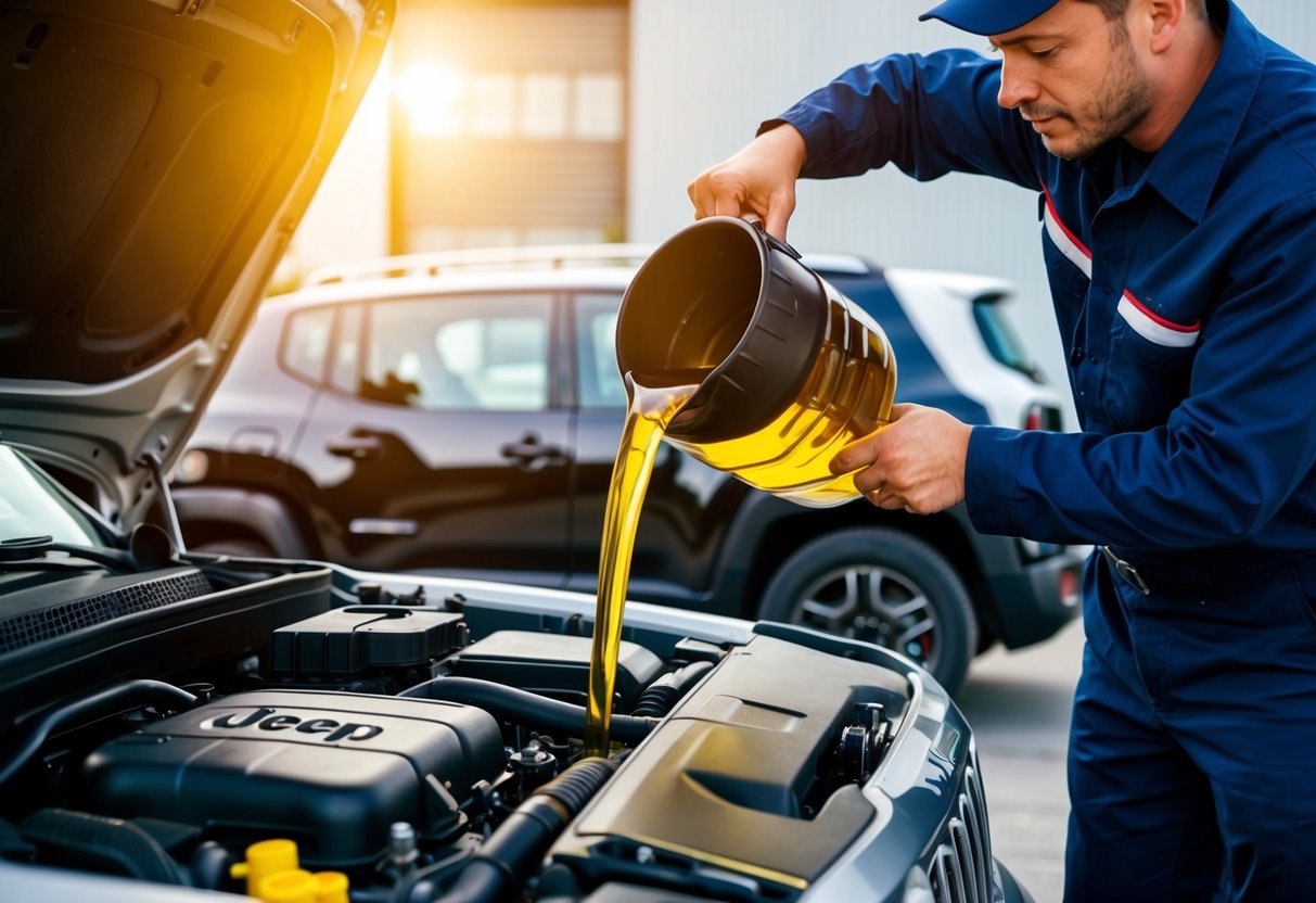 How Many Quarts of Oil Does a Jeep Renegade Take: Essential Maintenance Guide