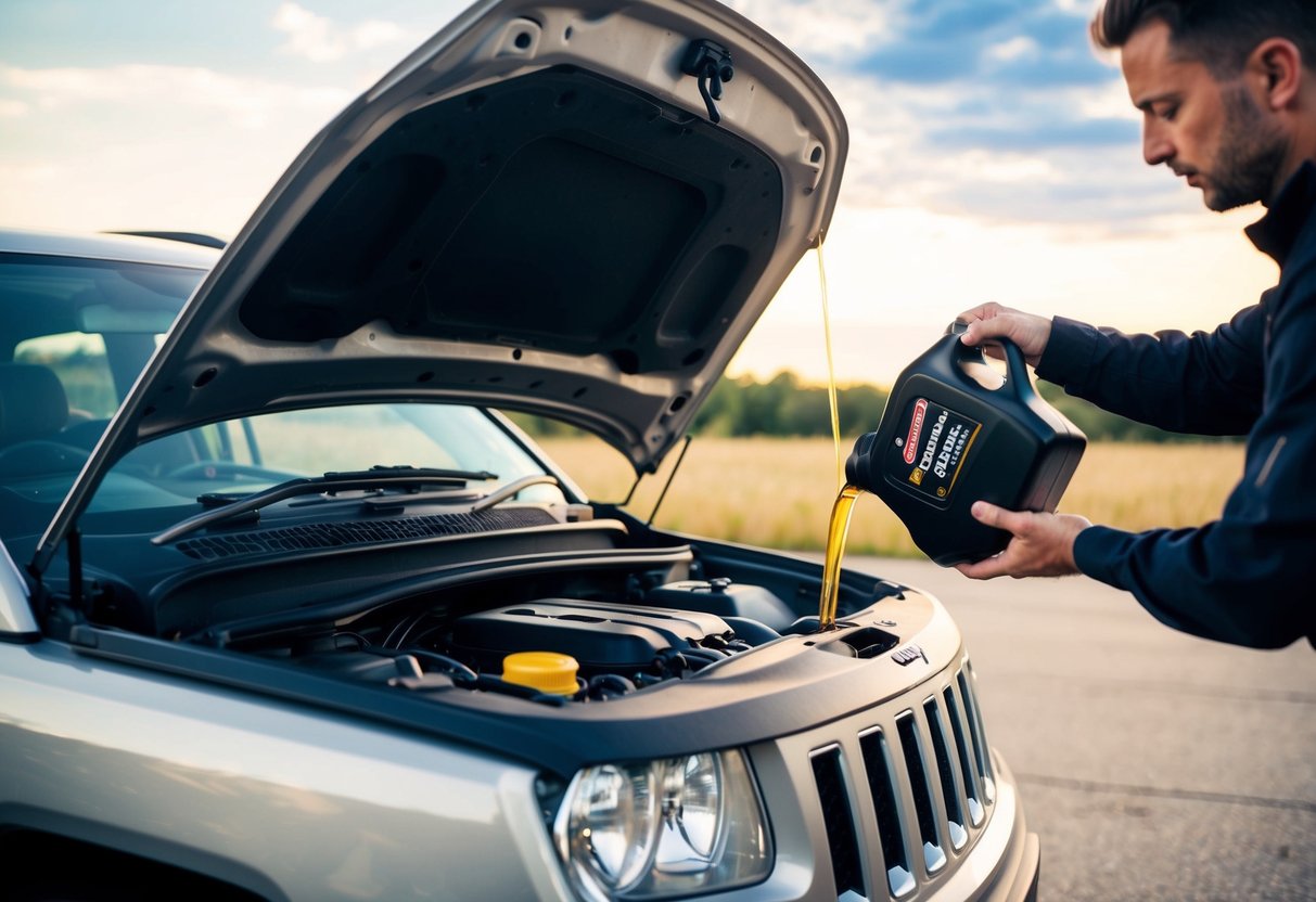 How Many Quarts of Oil Does a Jeep Compass Take: Essential Maintenance Guide