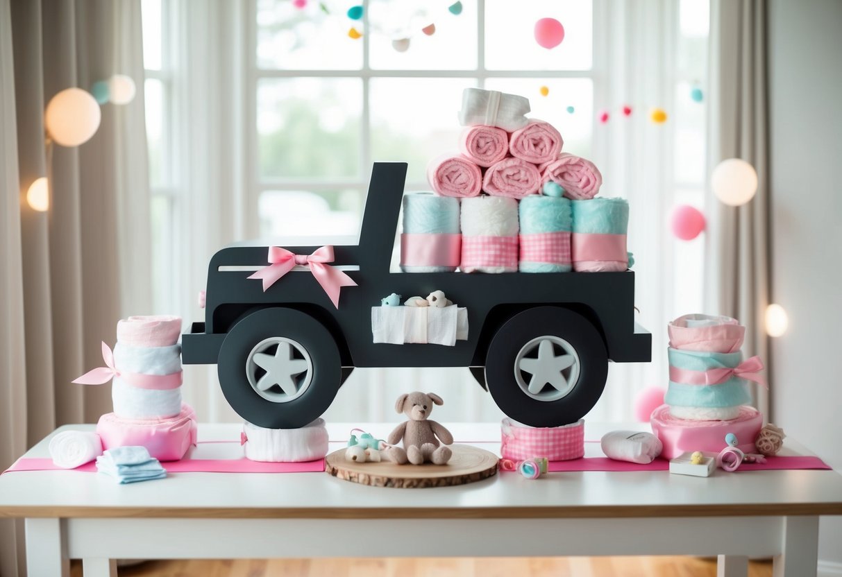 How to Make a Jeep Diaper Cake for a Girl: Step-by-Step Guide for Enthusiasts