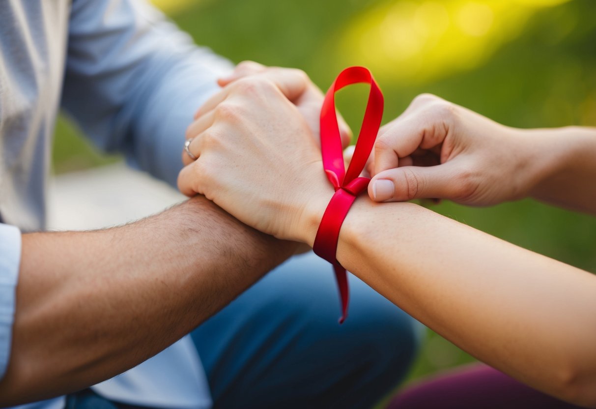 Why Do the Couple Tie Their Wrists Together? Exploring the Meaning Behind This Unique Gesture