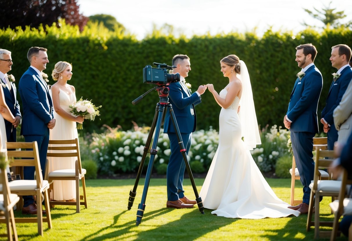 How to Video a Wedding Without a Videographer: Tips for Capturing Your Big Day on Your Own