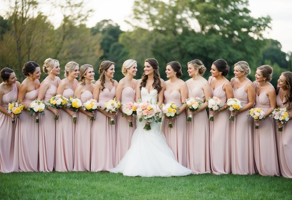 Is 14 Bridesmaids Too Many? Finding the Right Balance for Your Wedding