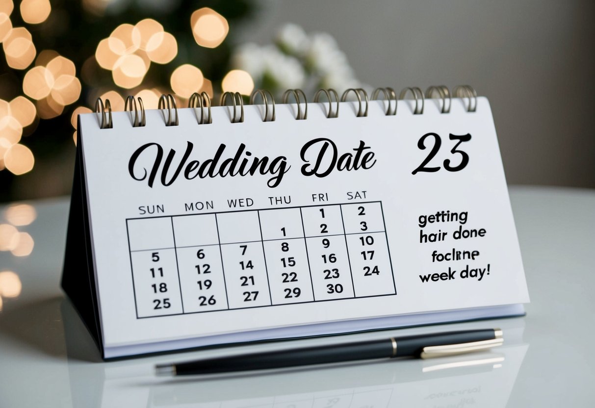 How Many Days Before Your Wedding Should You Get Your Hair Done? Essential Tips for the Perfect Look