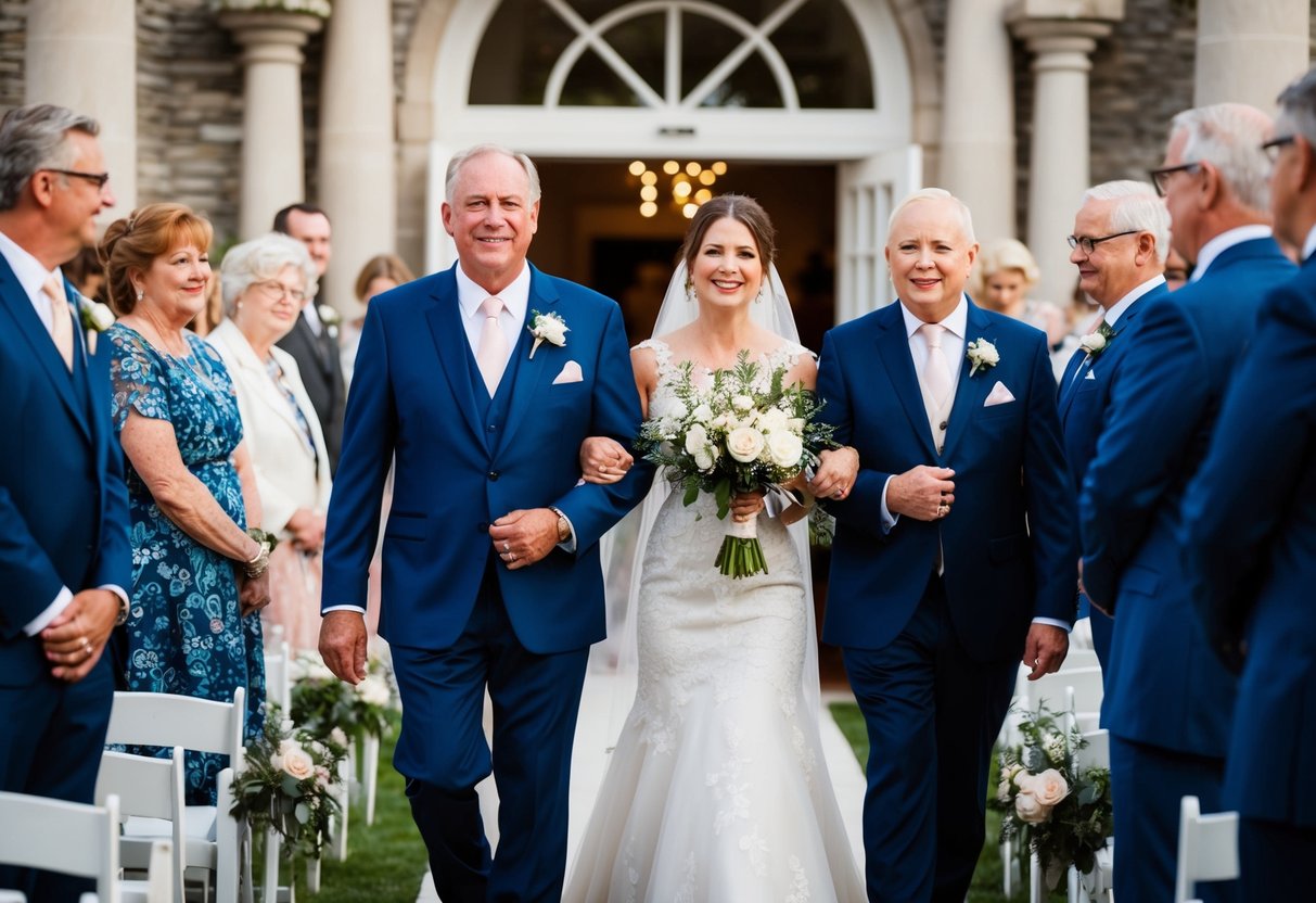 Who Does the Father of the Groom Walk Down the Aisle With? Exploring Traditional Roles in Weddings