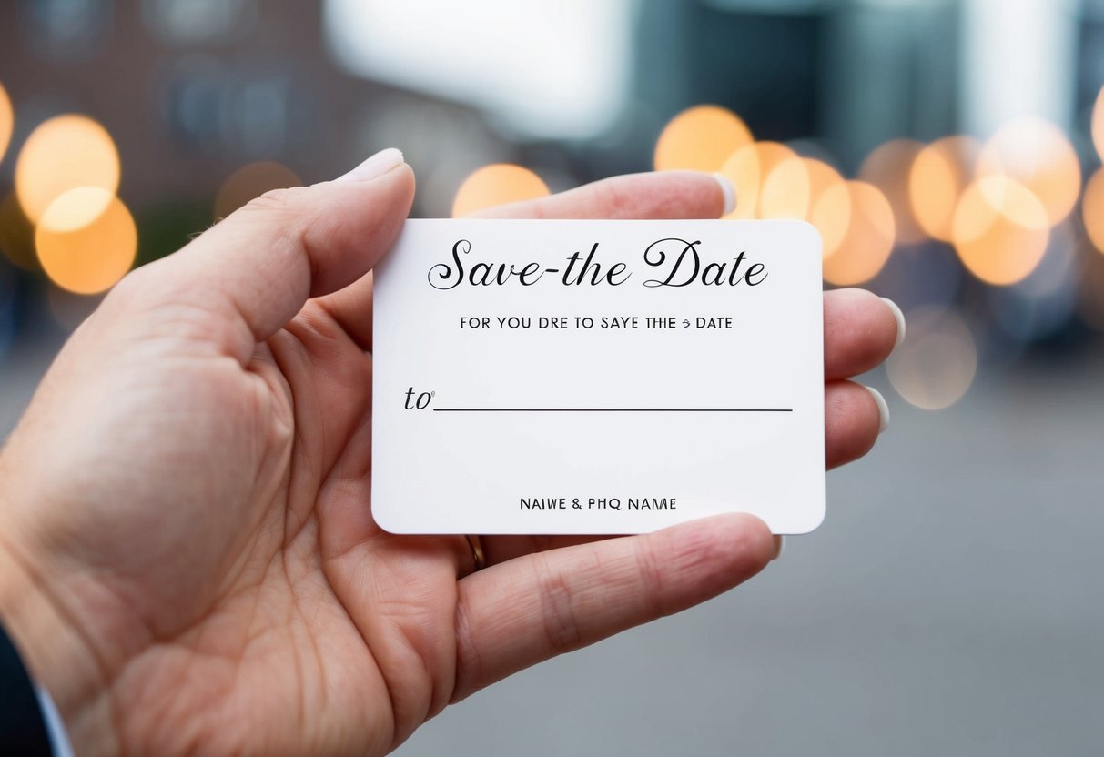 Do You Put Your Full Name on Save-the-Date? A Quick Guide for Couples