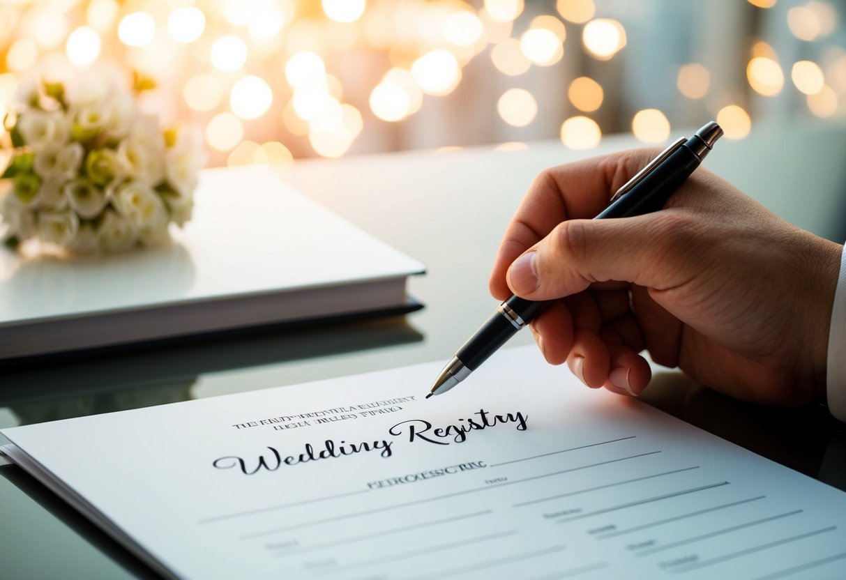 Who Signs Your Wedding Registry? Understanding Guest Etiquette and Responsibilities