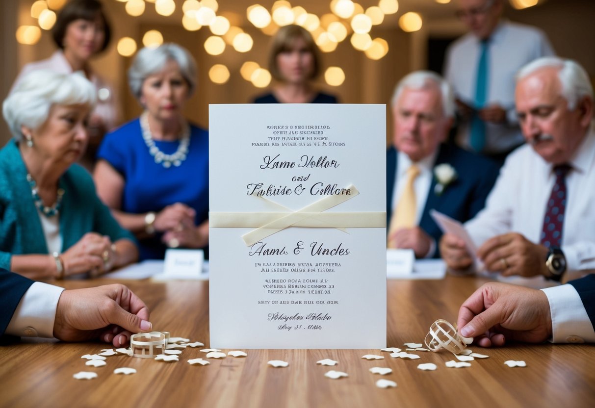 Is It Rude Not to Invite Aunts and Uncles to a Wedding? Exploring Family Dynamics and Expectations