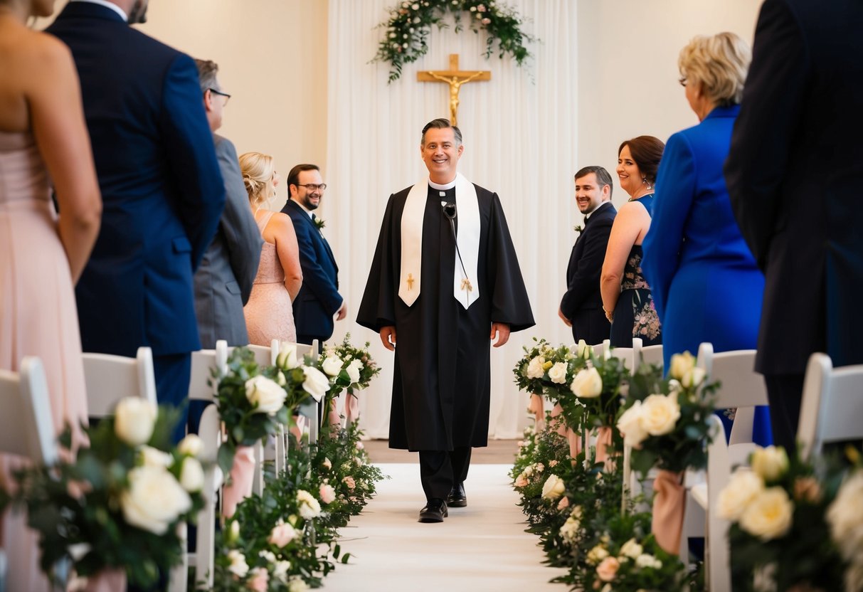 Does the Wedding Officiant Walk Down the Aisle? Exploring Their Role in the Ceremony