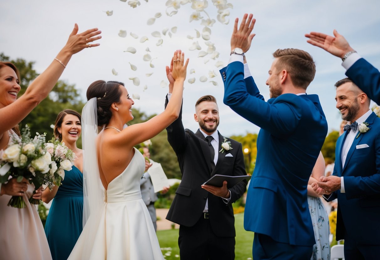 How Does an Officiant End a Wedding Ceremony? Celebrating Love and New Beginnings