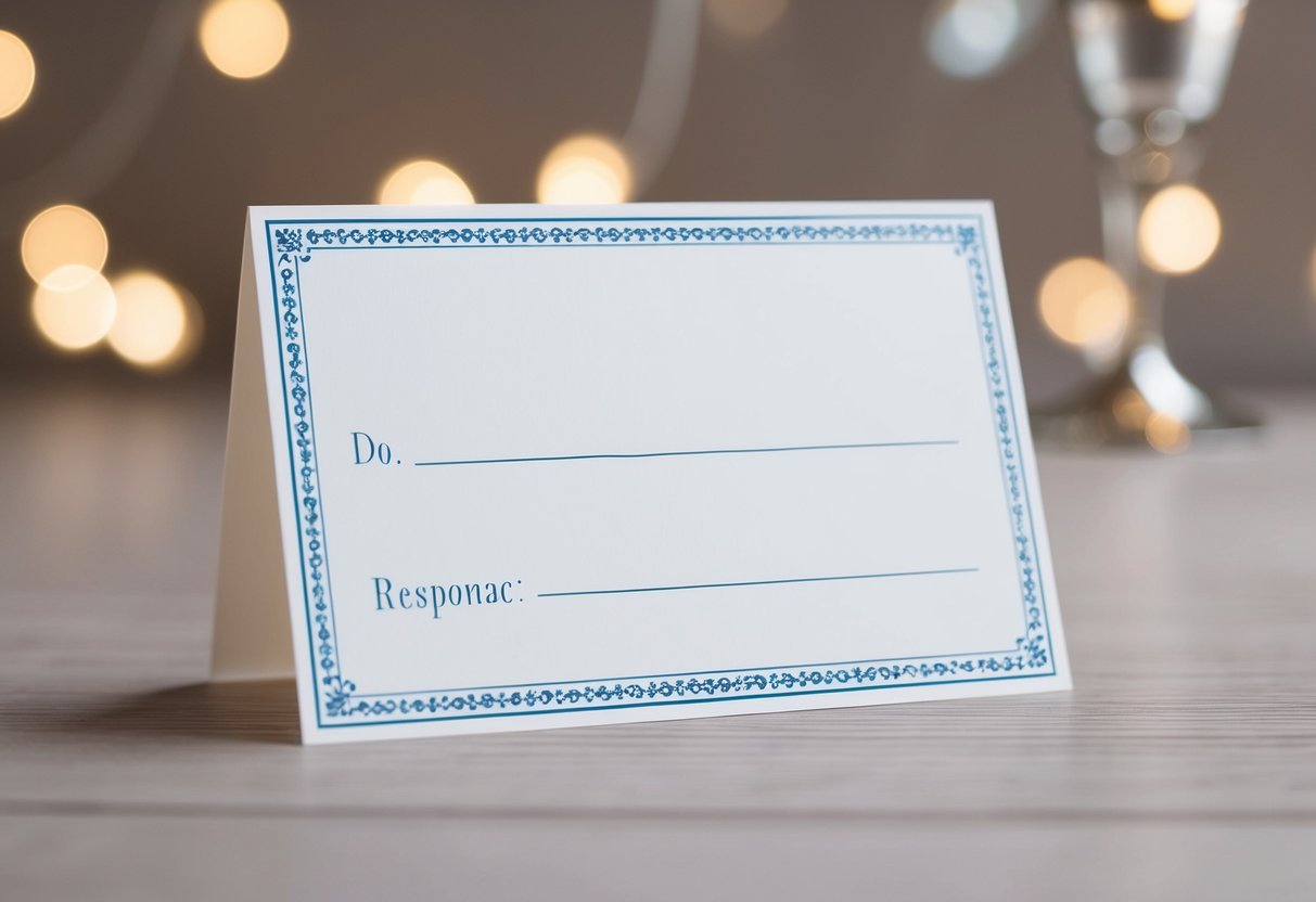 What to Write in RSVP? Tips for a Thoughtful Response