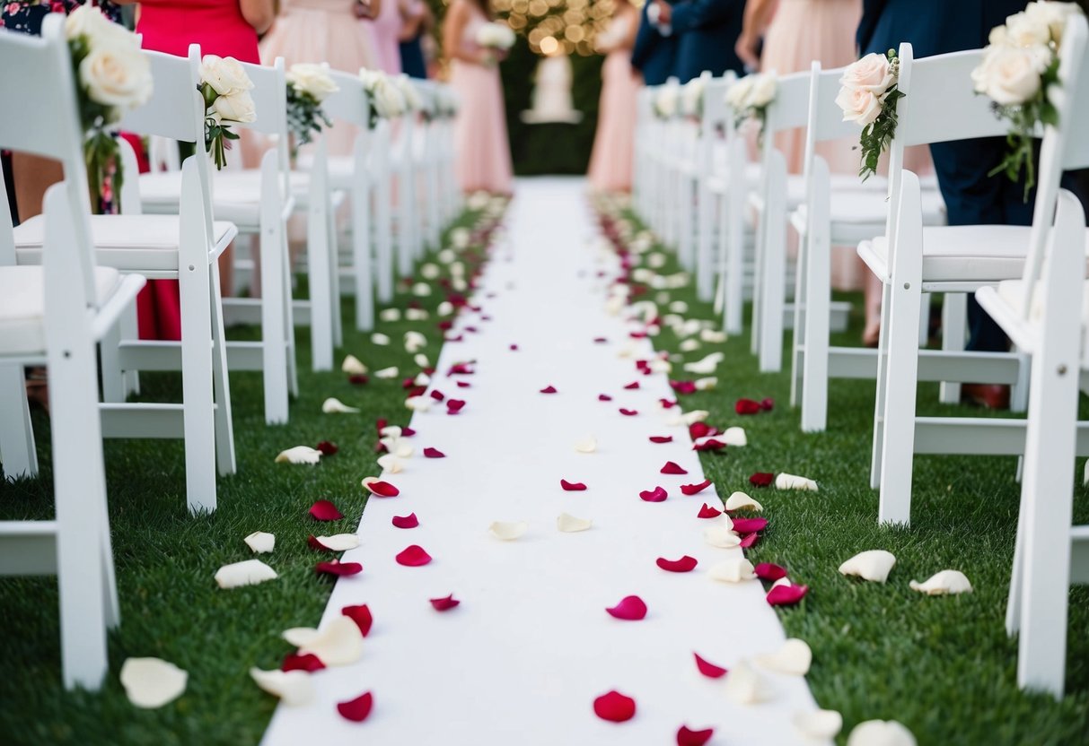 How Many Rose Petals for a Wedding Aisle? Tips for Perfect Aisle Decor