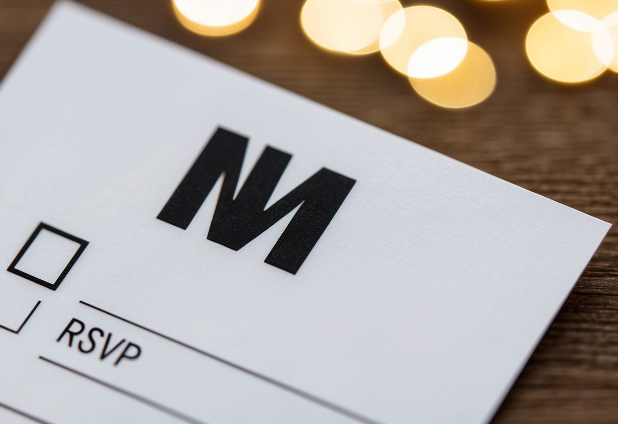 What Is the Alternative to the M on the RSVP Card? Discover Your Options!
