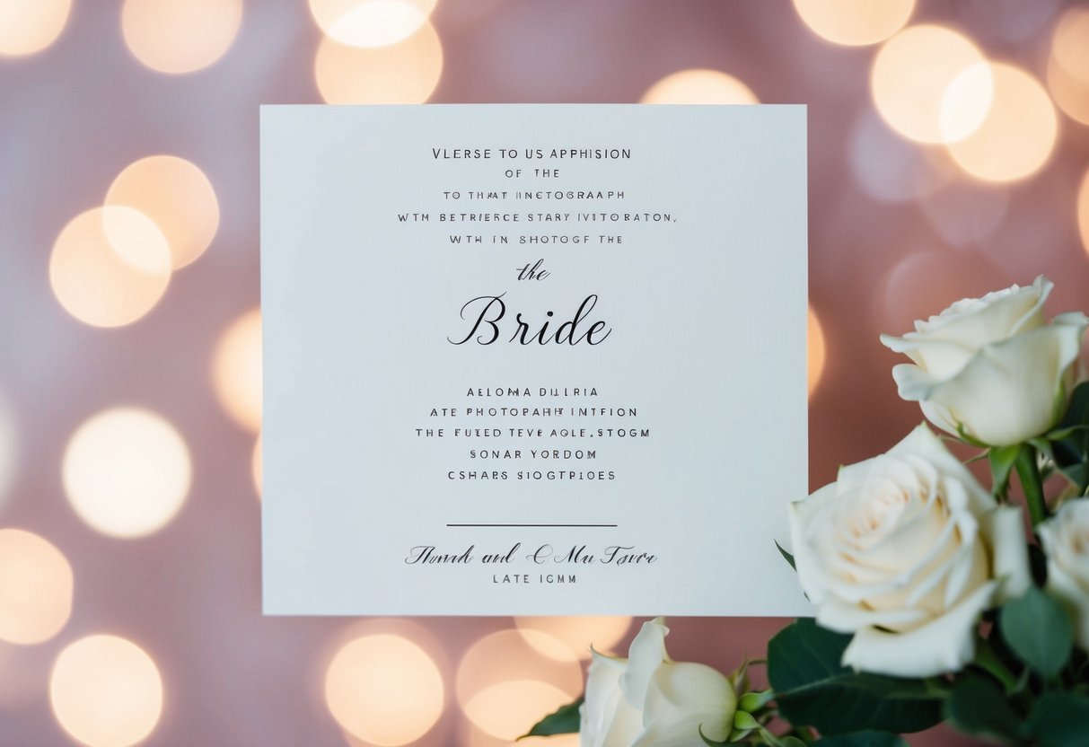 Does the Bride’s Name Go First on the Invitation? Understanding Wedding Invitation Etiquette