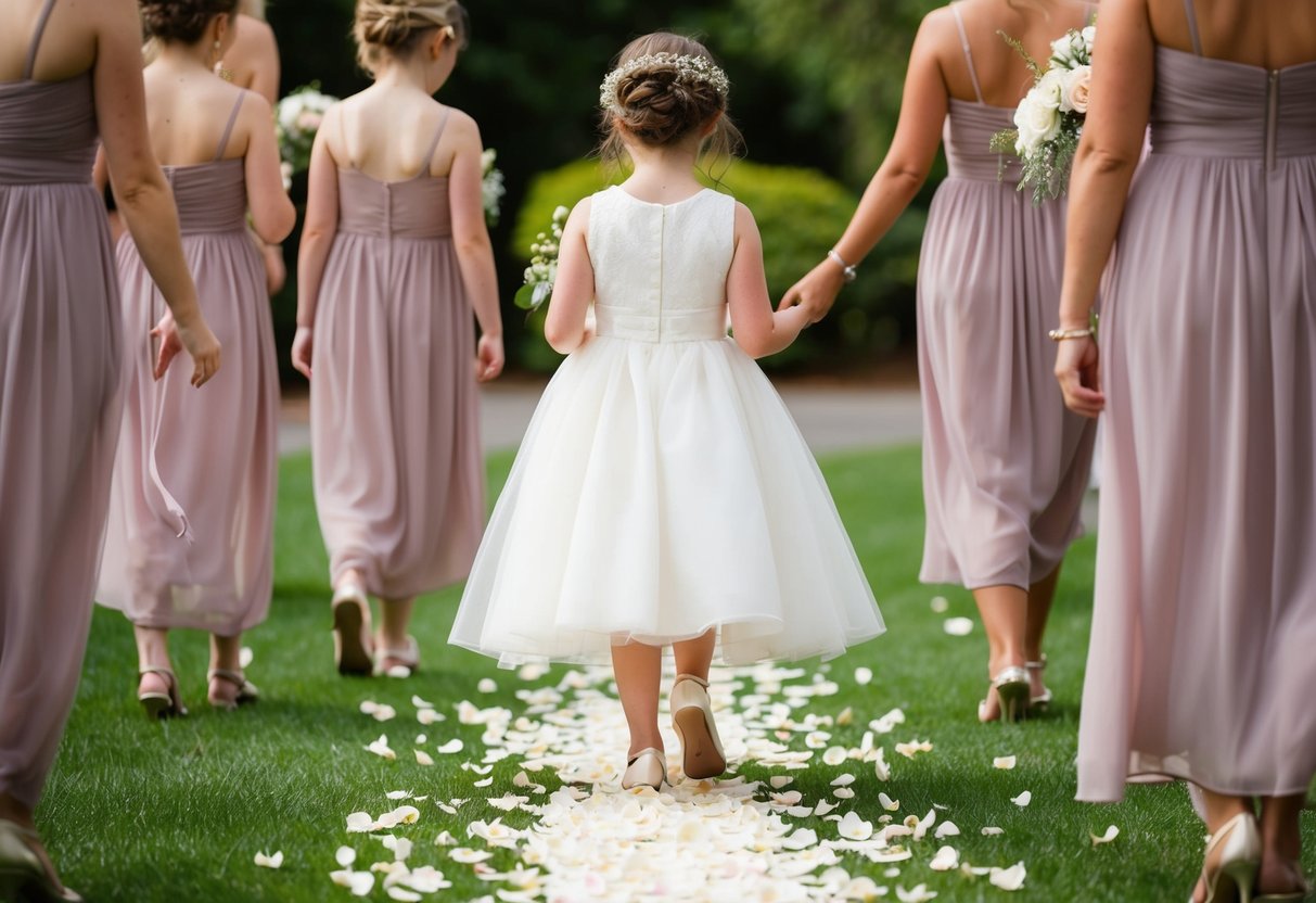 Do Flower Girls Walk Down Before Bridesmaids? Understanding Wedding Procession Traditions