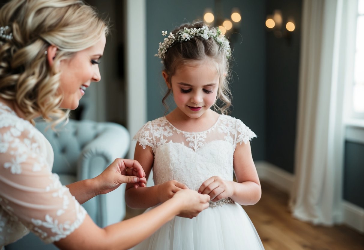 Does the Flower Girl Get Ready with the Bride? The Sweet Bond Before the Big Day