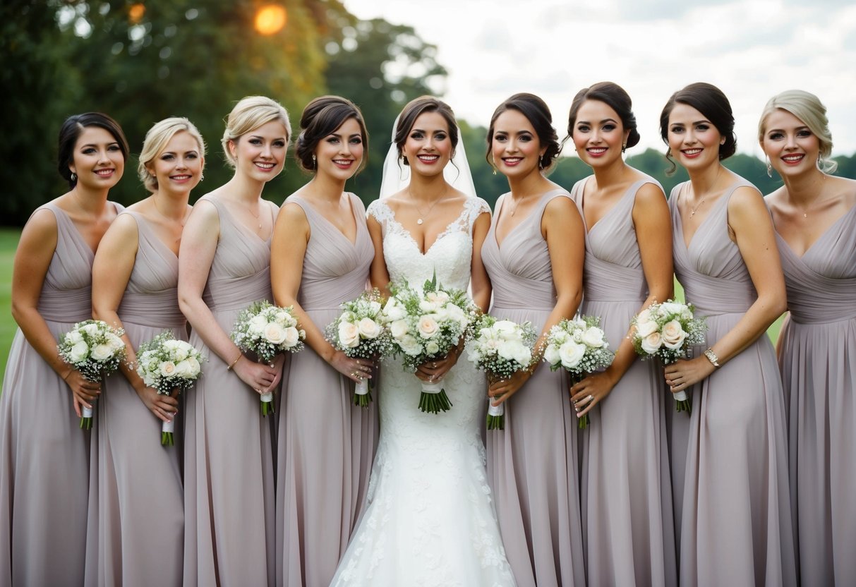 Is 10 Bridesmaids a Lot? Navigating Large Bridal Parties with Ease