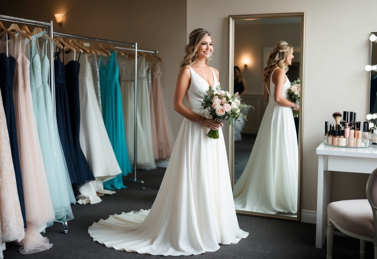 Should You Do Your Hair and Makeup for Wedding Dress Shopping? Here’s What You Need to Consider