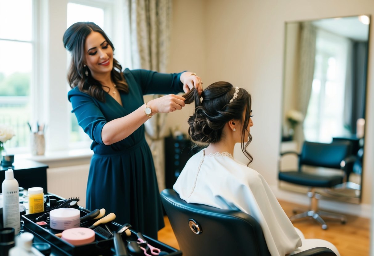 Should the Bride Get Her Hair Done Last? Tips for Timing on the Big Day
