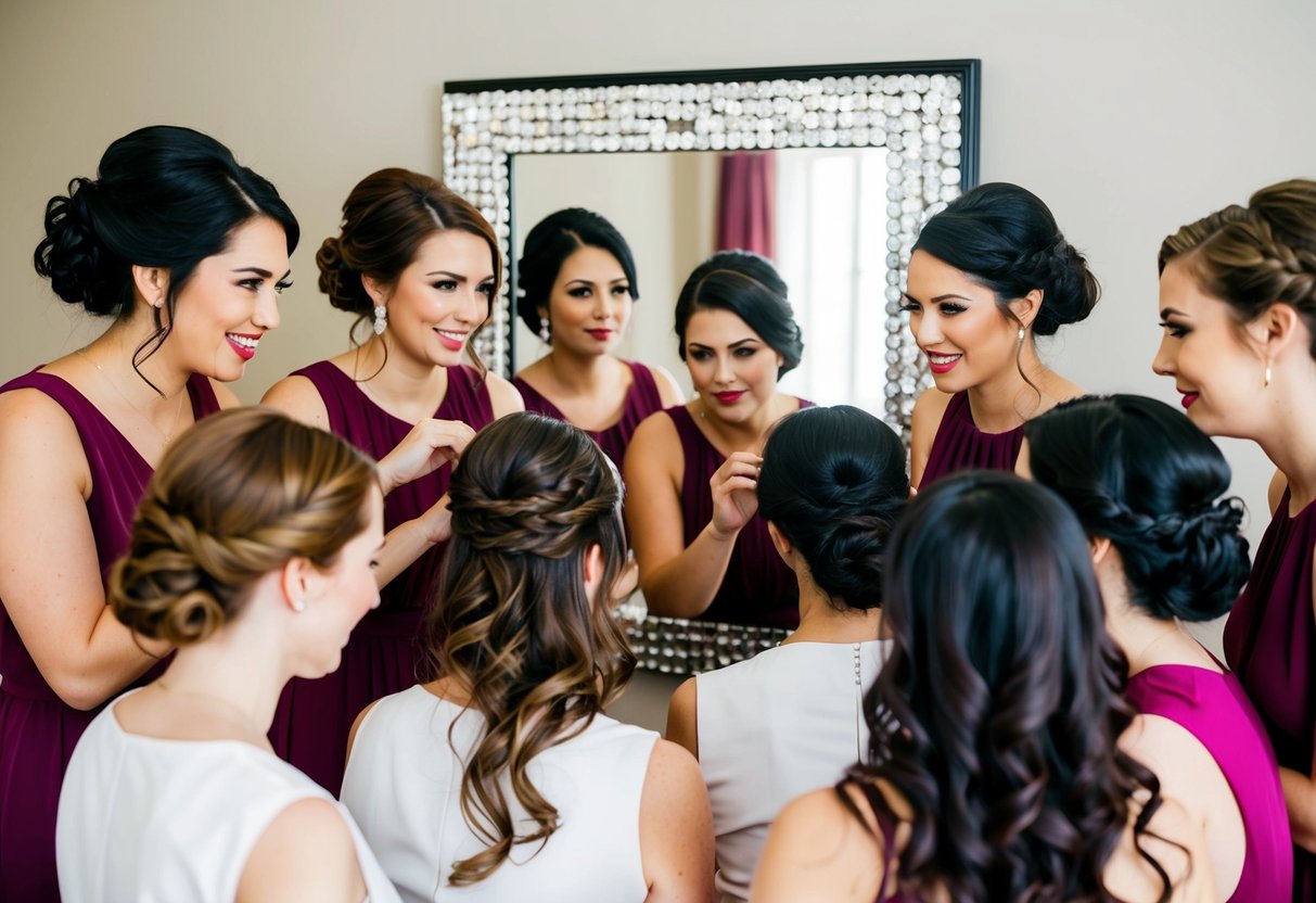 How Should I Have My Bridesmaids Do Their Hair? Tips for Stunning Styles on Your Big Day