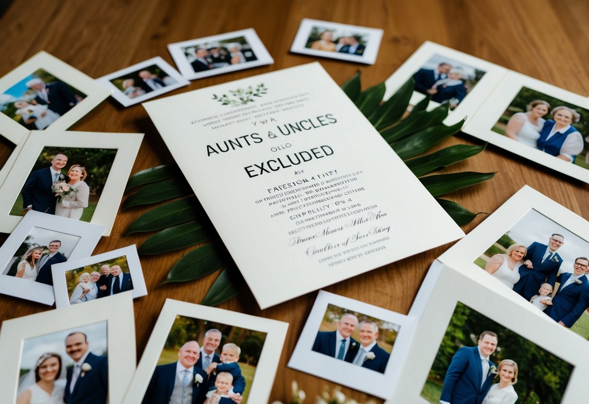 Is It Rude Not to Invite Aunts and Uncles to a Wedding? Exploring Family Etiquette