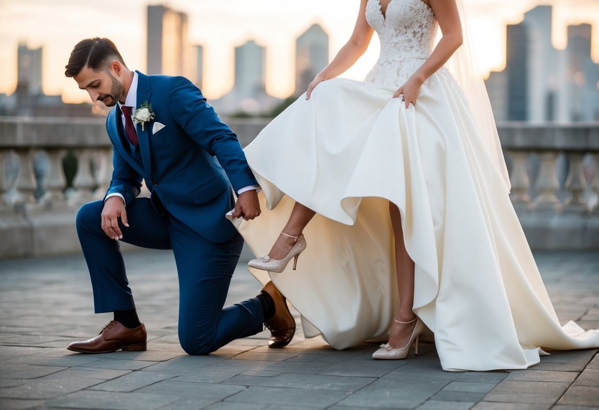 What Does the Groom Do Under the Bride’s Dress? A Fun Look at Wedding Traditions