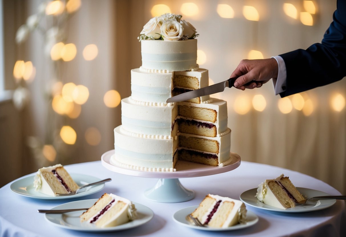How Much Does a 2 Tier Wedding Cake Feed? Understanding Servings and Portions