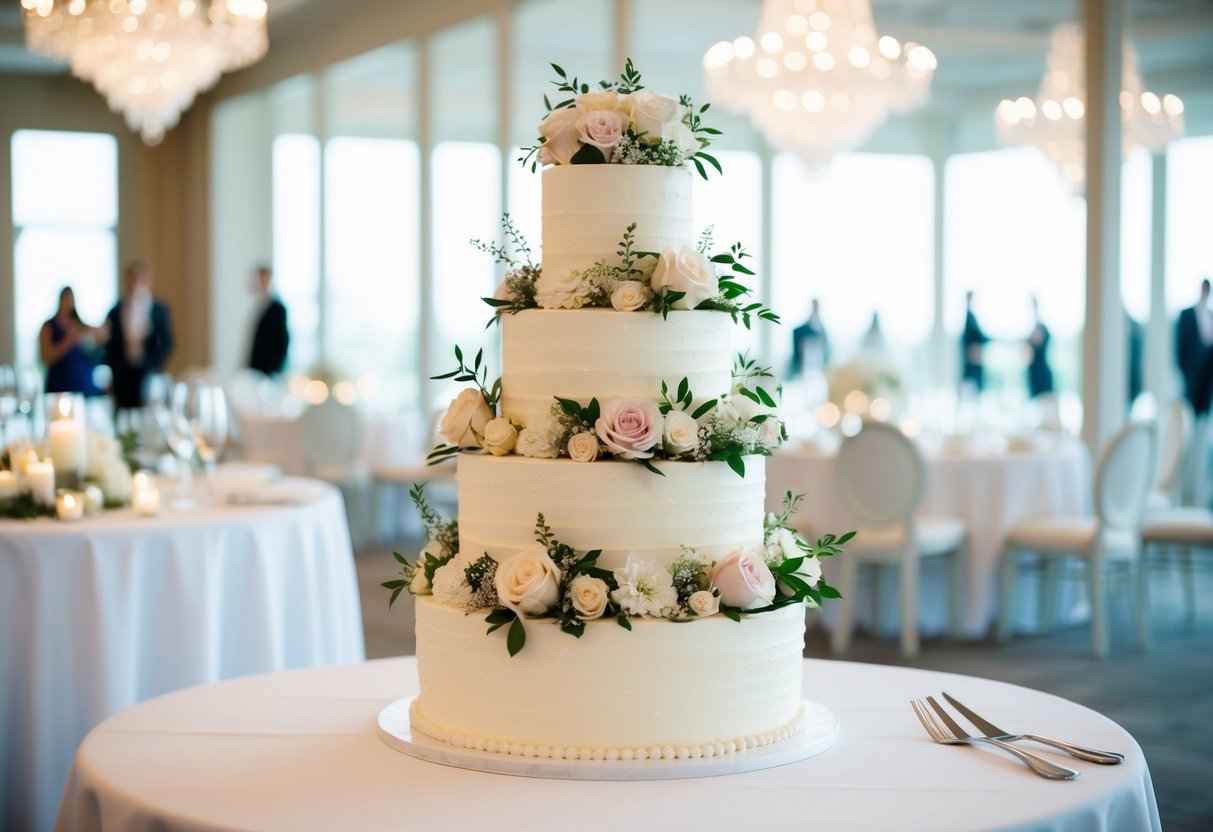 How Big Is a Wedding Cake for 120 Guests? Essential Tips for Your Celebration