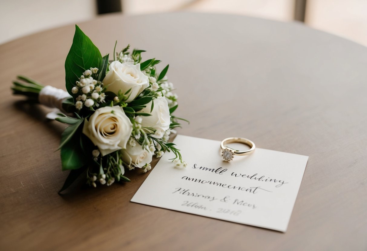 How Do You Announce a Small Wedding? Tips for Sharing Your Joy Intimately