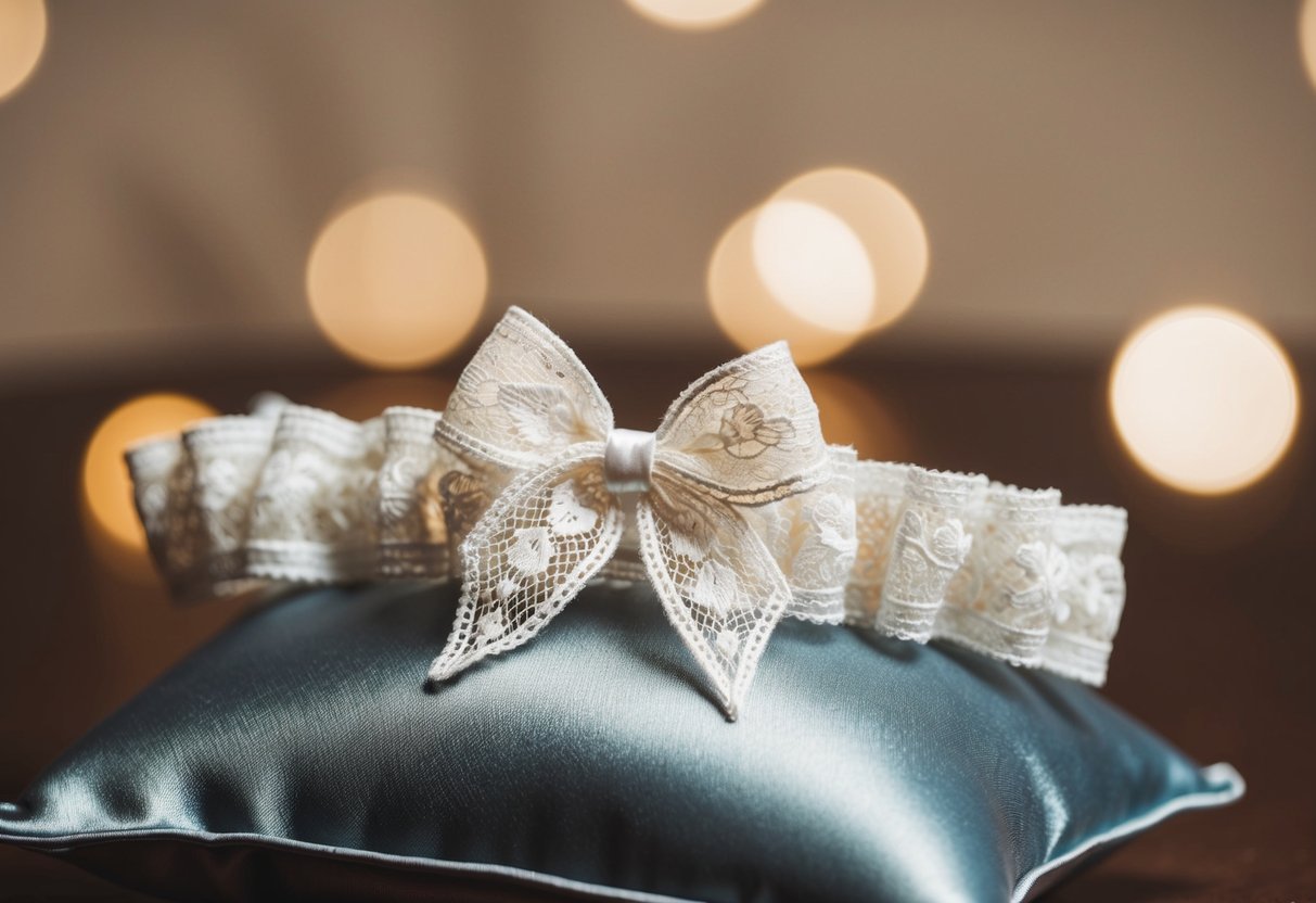 What Is the Thing You Wear Under a Wedding Dress on Your Leg? A Guide to Wedding Garter Options