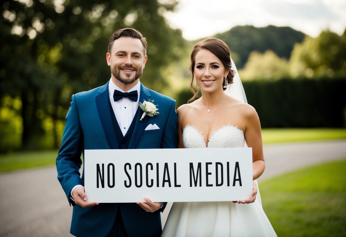 How Do I Say Not to Post on Social Media for a Wedding? Friendly Tips for Couples