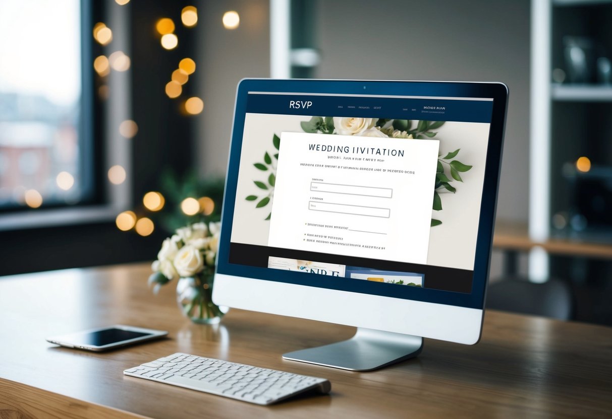 Is It OK to Have Wedding Guests RSVP Online? Exploring Modern Etiquette for Your Big Day