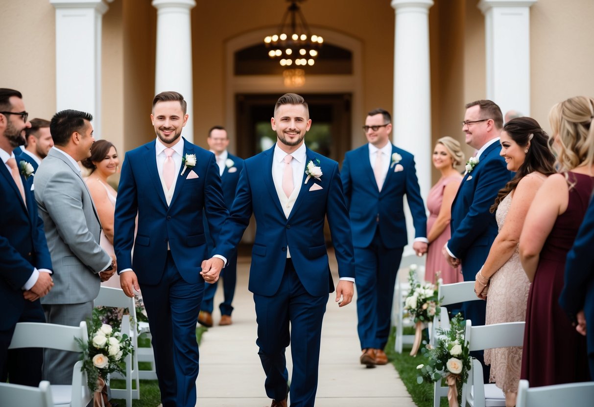 Do Groomsmen Act as Ushers? Clarifying Their Role in Weddings