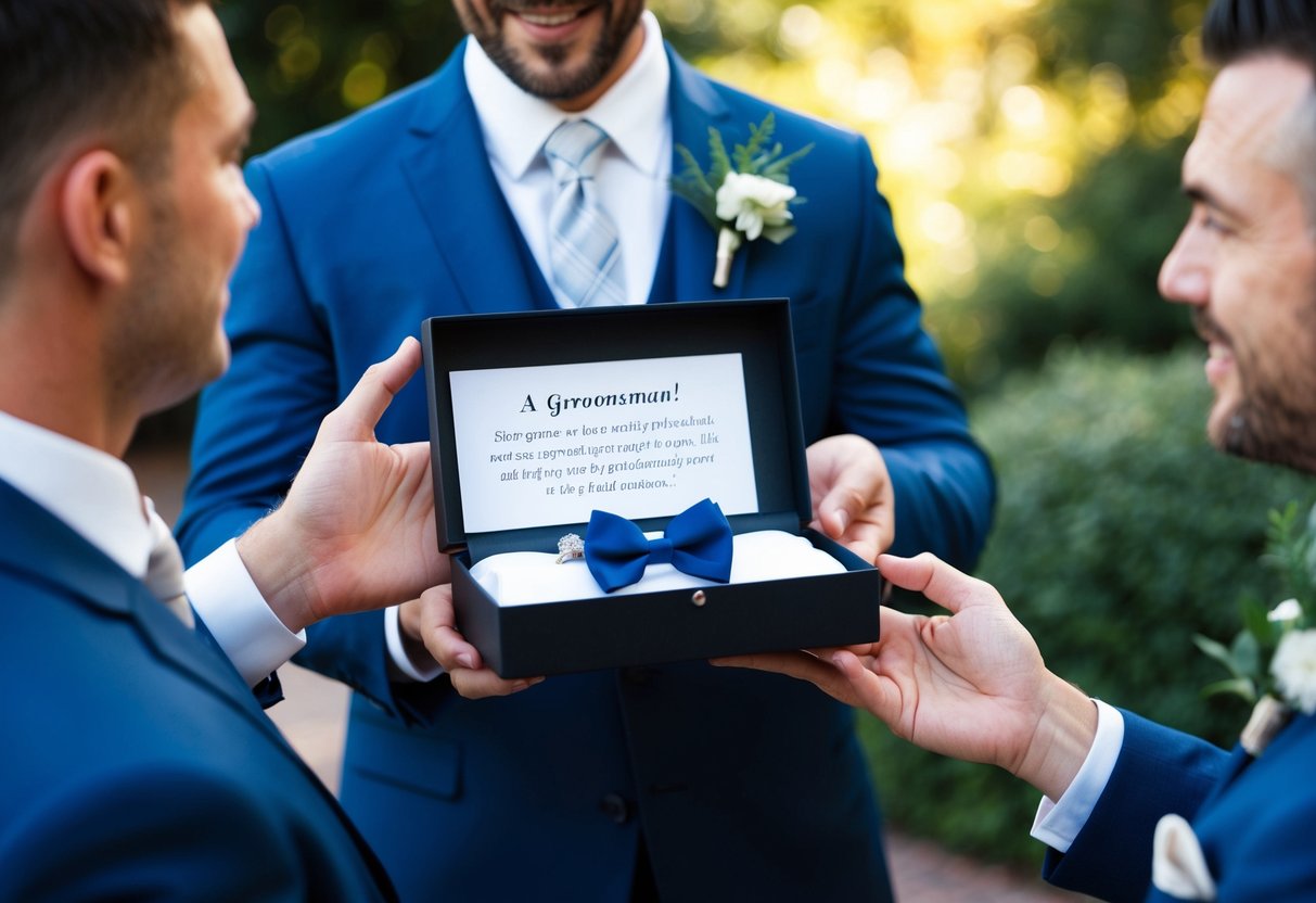 How Do Men Ask Men to Be Groomsmen? A Helpful Guide for the Big Day