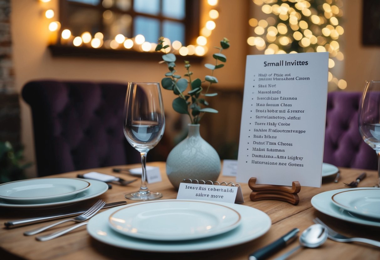 How Do I Decide Who to Invite to My Micro Wedding? Tips for Creating Your Perfect Guest List
