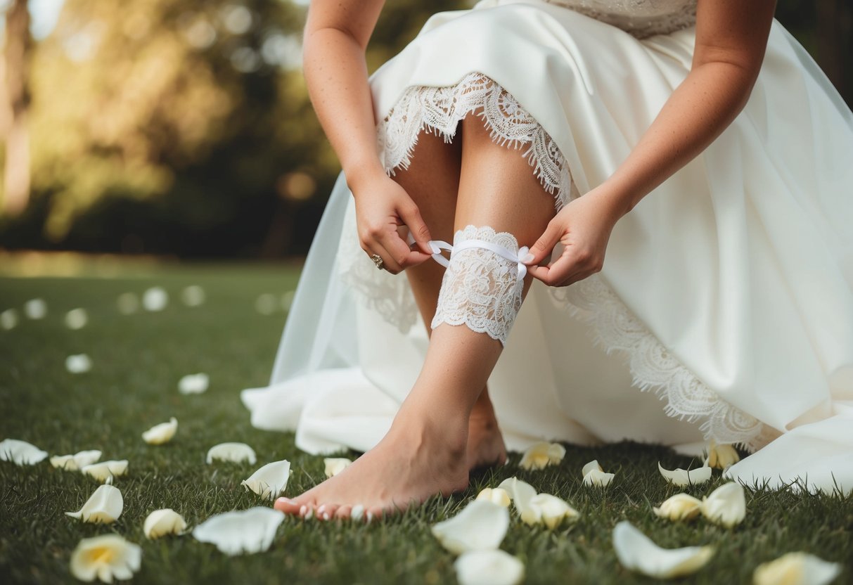Why Do Brides Wear a Band Around Their Legs? Unveiling a Charming Tradition