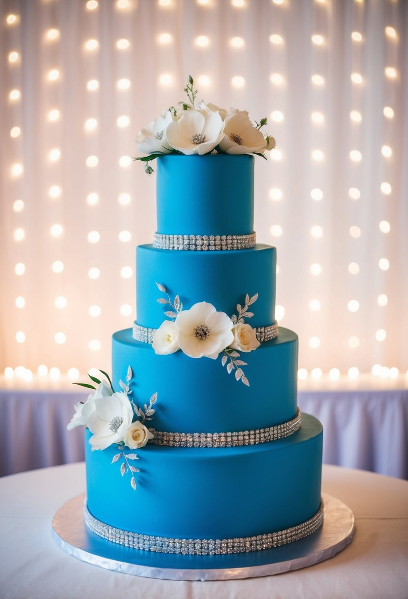 15 Blue Wedding Cake Ideas for a Charming Celebration