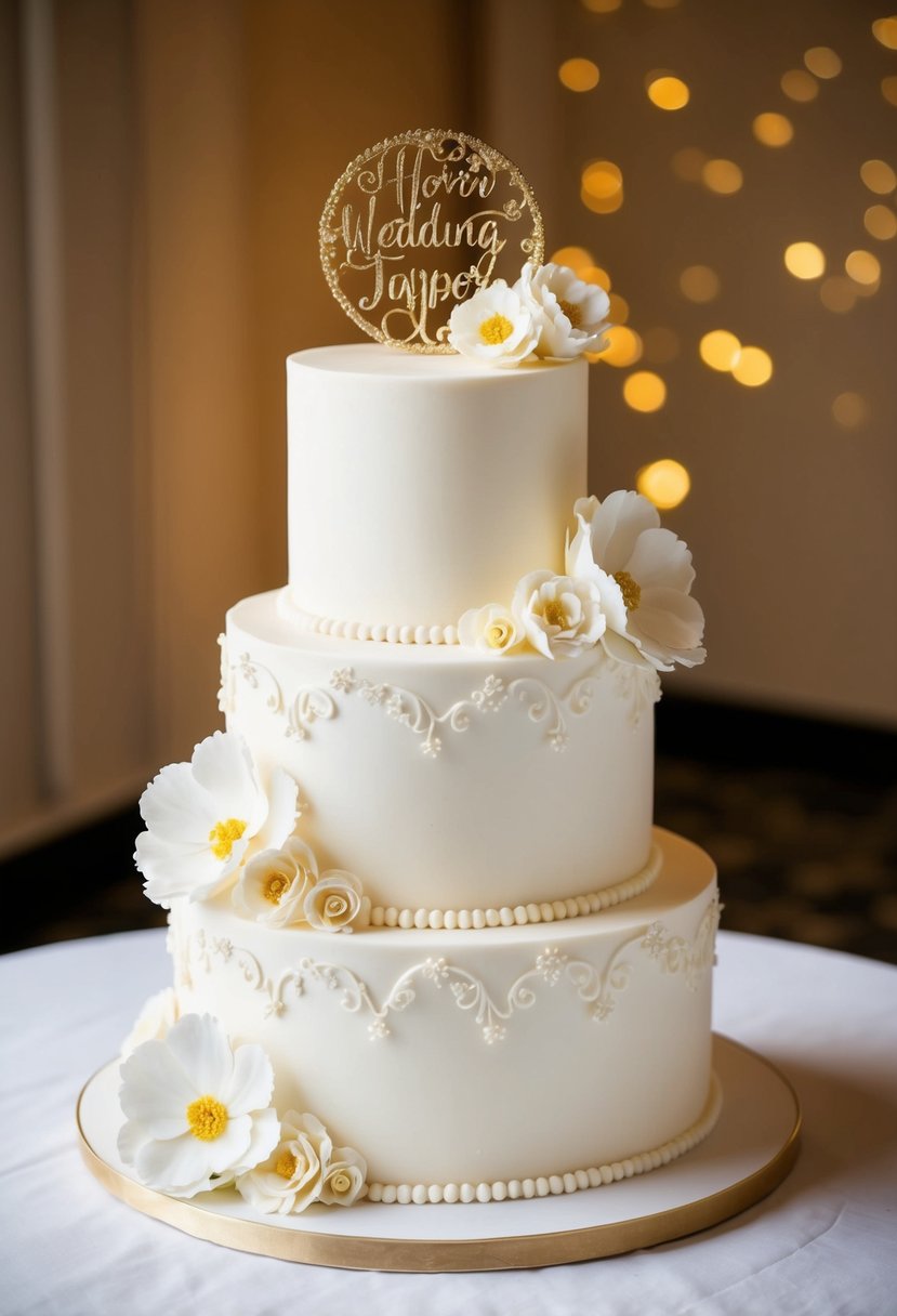 15 Two Tier Wedding Cake Ideas for a Stunning Celebration