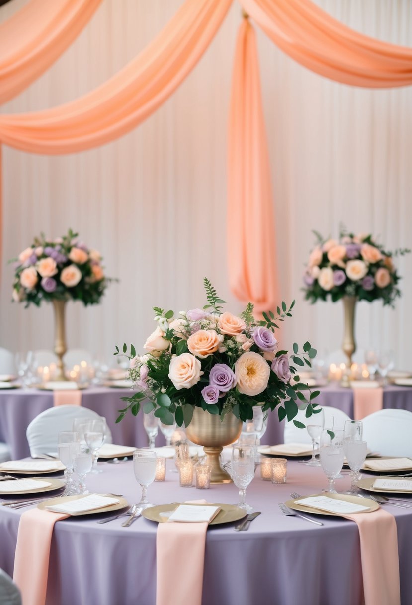 15 Peach and Lilac Wedding Color Ideas for a Charming Celebration
